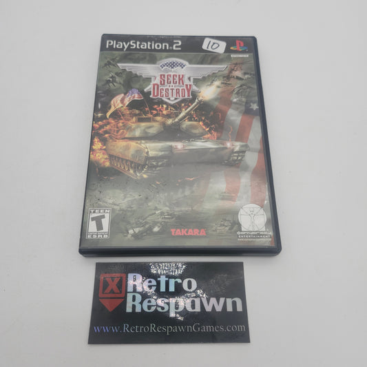 Seek and Destroy - Playstation 2 (Complete)