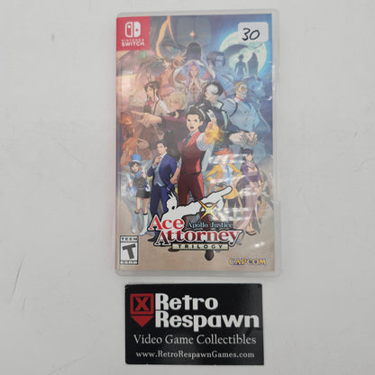 Apollo Justice: Ace Attorney Trilogy - Nintendo Switch (Complete)