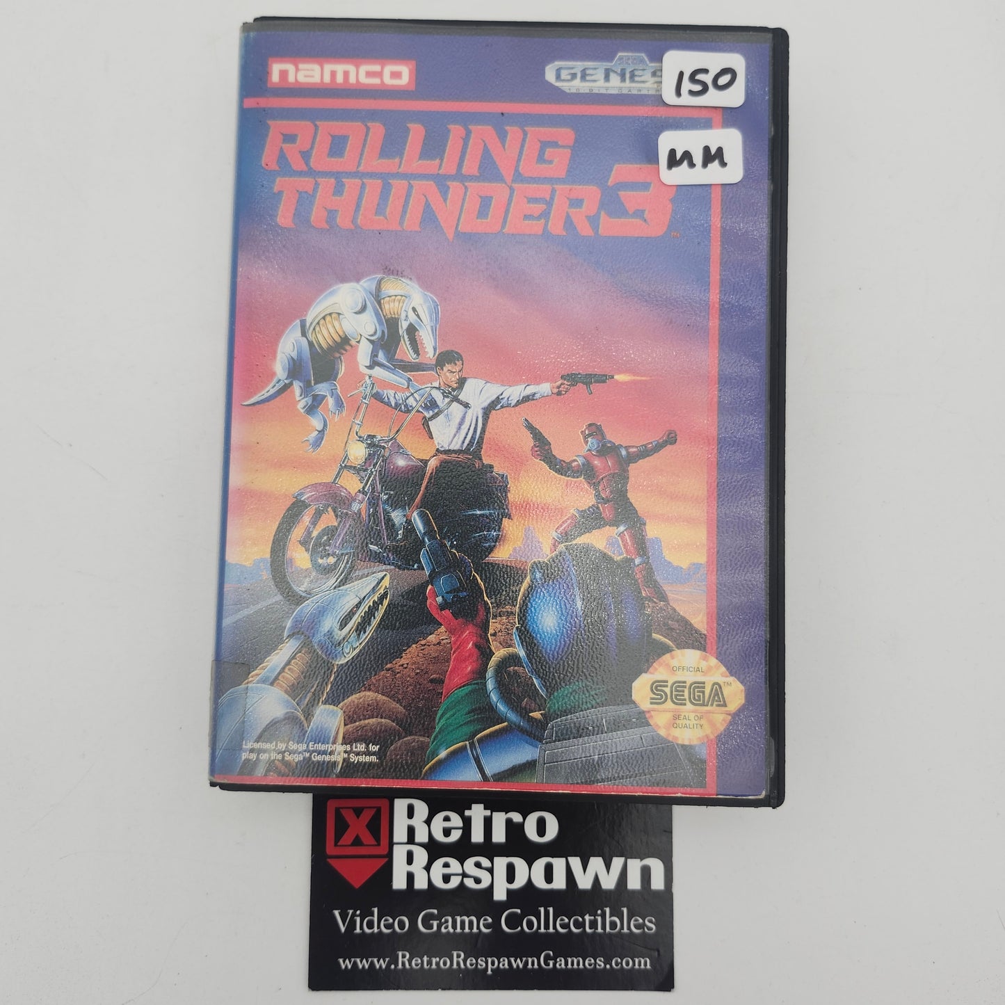 Rolling Thunder 3 - Sega Genesis (Missing Manual)