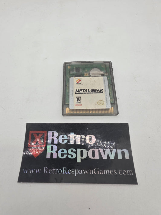 Metal Gear Solid - GameBoy Color (Game Only)