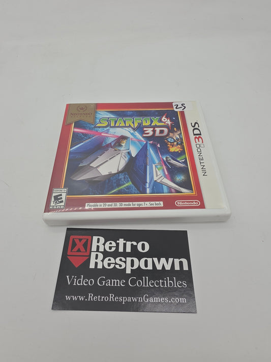 Star Fox 64 3D [Nintendo Selects] - Nintendo 3DS (Complete)