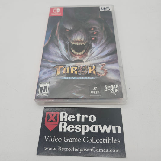 Turok 3 Shadow of Oblivion [Limited Run] - Nintendo Switch (Complete)