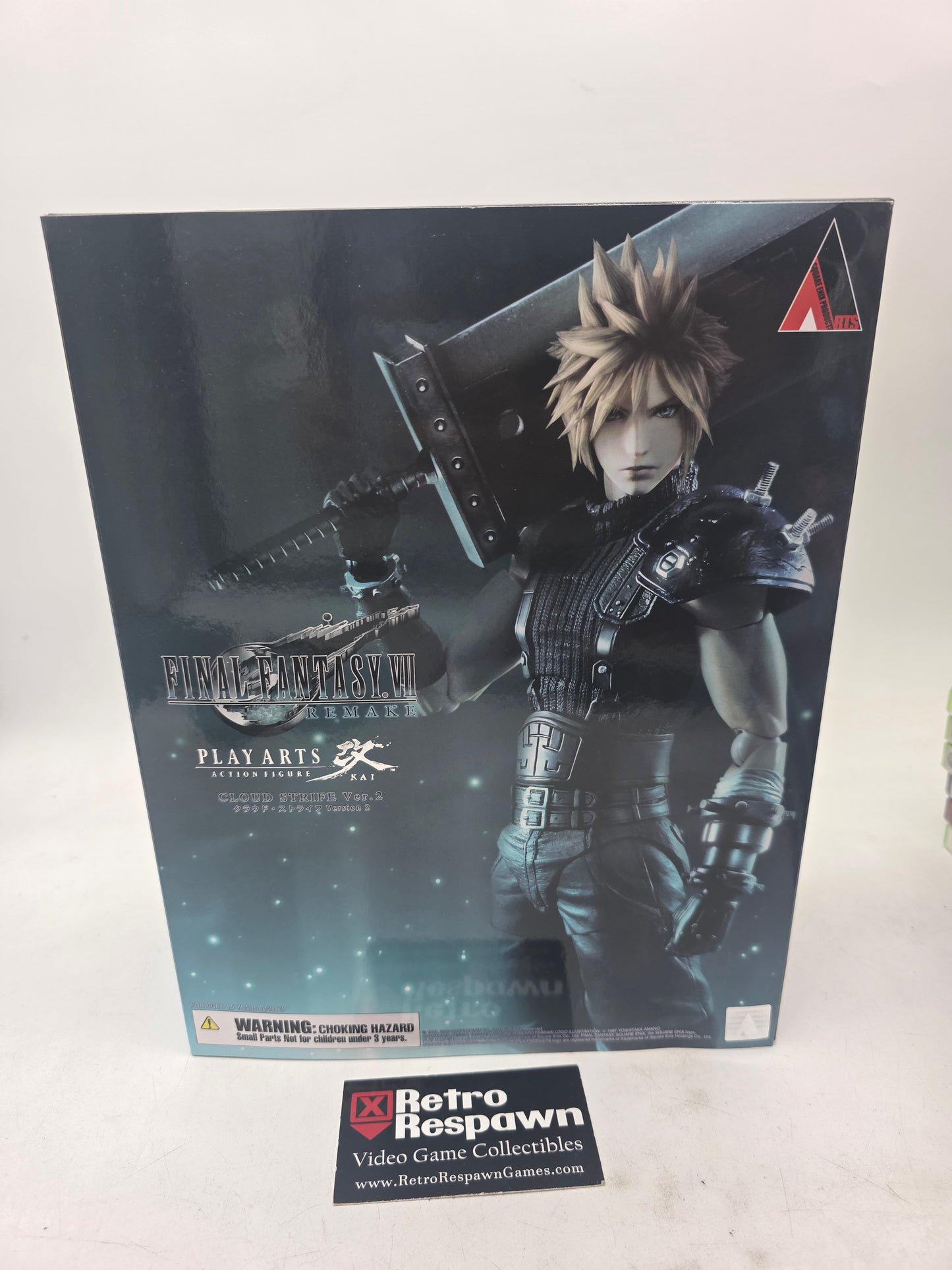 Cloud Steife Ver. 2 Final Fantasy VII Remake PlayArts Kai - Figure/Statue (Sealed)