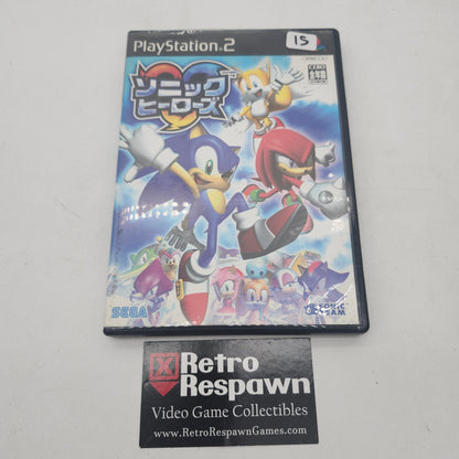 Sonic Heroes - JP Playstation 2 (Complete)