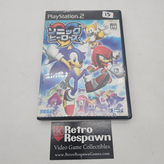 Sonic Heroes - JP Playstation 2 (Complete)