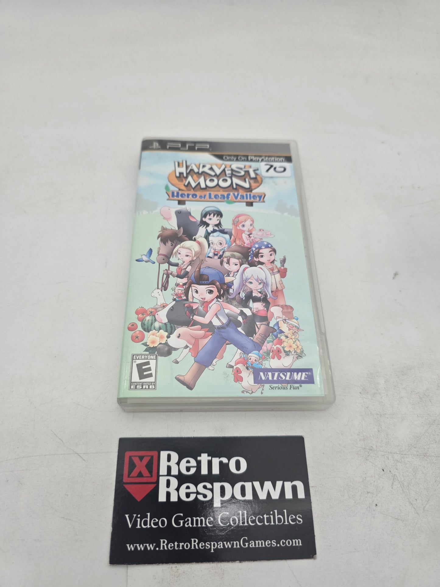 Harvest Moon: Hero of Leaf Valley - PSP (Complete)