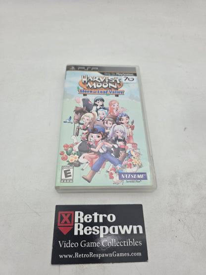 Harvest Moon: Hero of Leaf Valley - PSP (Complete)