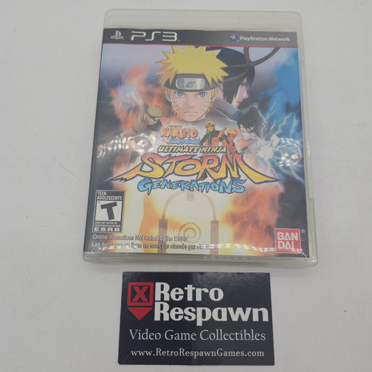 Naruto Shippuden Ultimate Ninja Storm Generations - Playstation 3 (Complete)