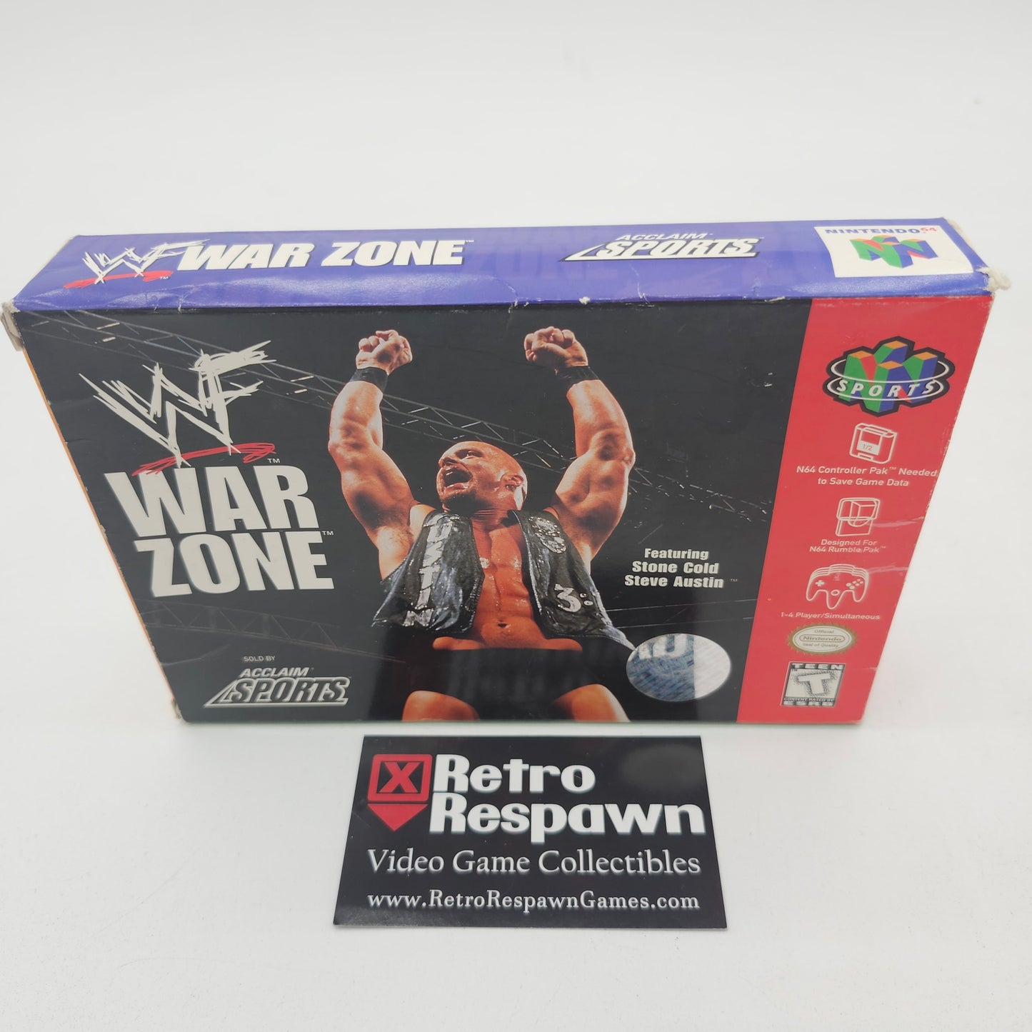 WWF Warzone - Nintendo 64 (Complete)