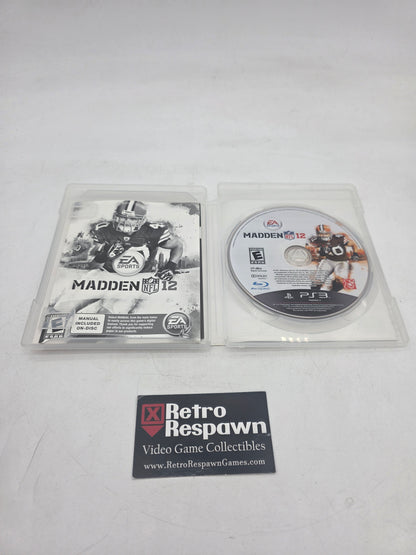Madden NFL 12 - Playstation 3 (Complete)
