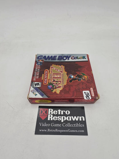 1st Print Zelda Oracle of Seasons - GameBoy Color (Complete)