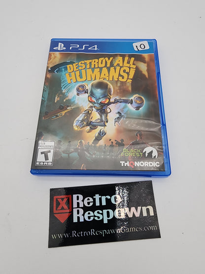 Destroy All Humans - Playstation 4 (Complete)