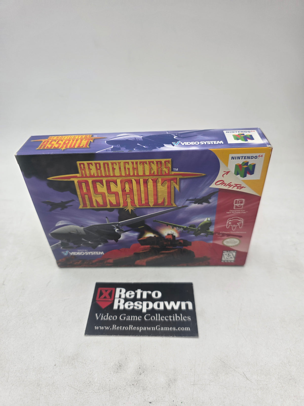 Aerofighters Assault - Nintendo 64 (Complete)
