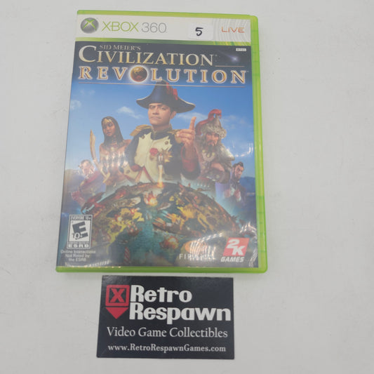 Civilization Revolution - Xbox 360 (Complete)