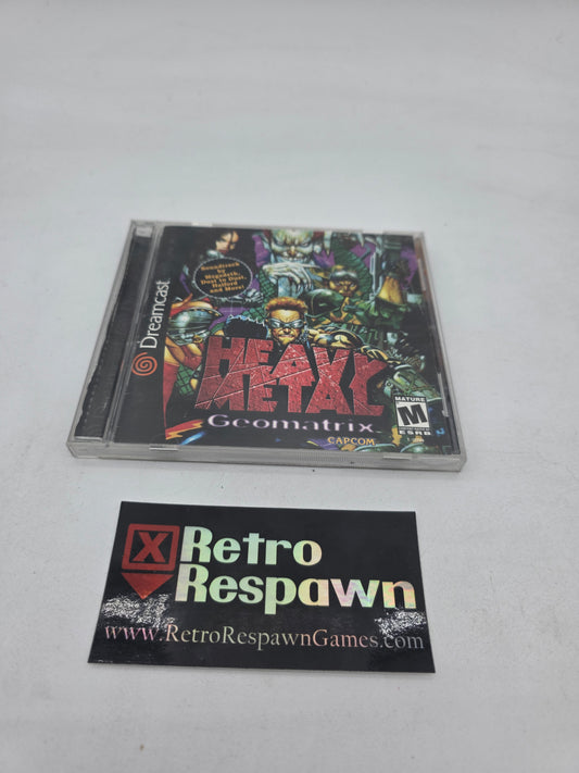 Heavy Metal Geomatrix - Sega Dreamcast (Complete)