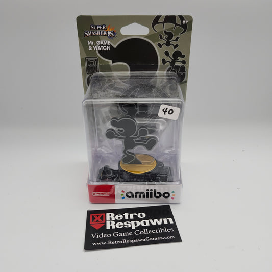 Mr. Game & Watch - Amiibo (Sealed)