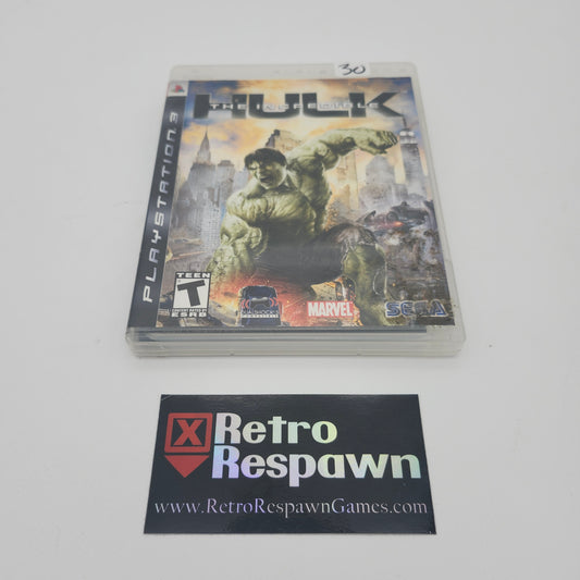 The Incredible Hulk - Playstation 3 (Complete)