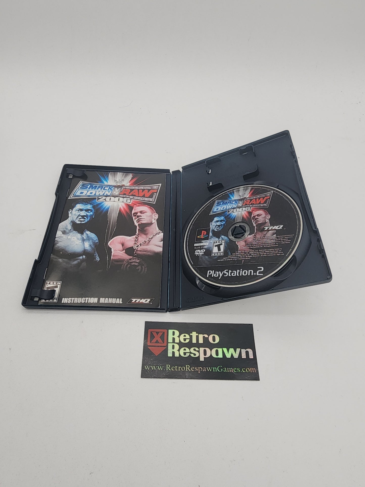 WWE Smackdown vs. Raw 2006 [Greatest Hits] - Playstation 2 (Complete)