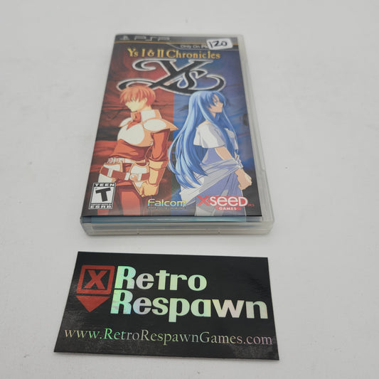 Ys I & II Chronicles - PSP (Complete)