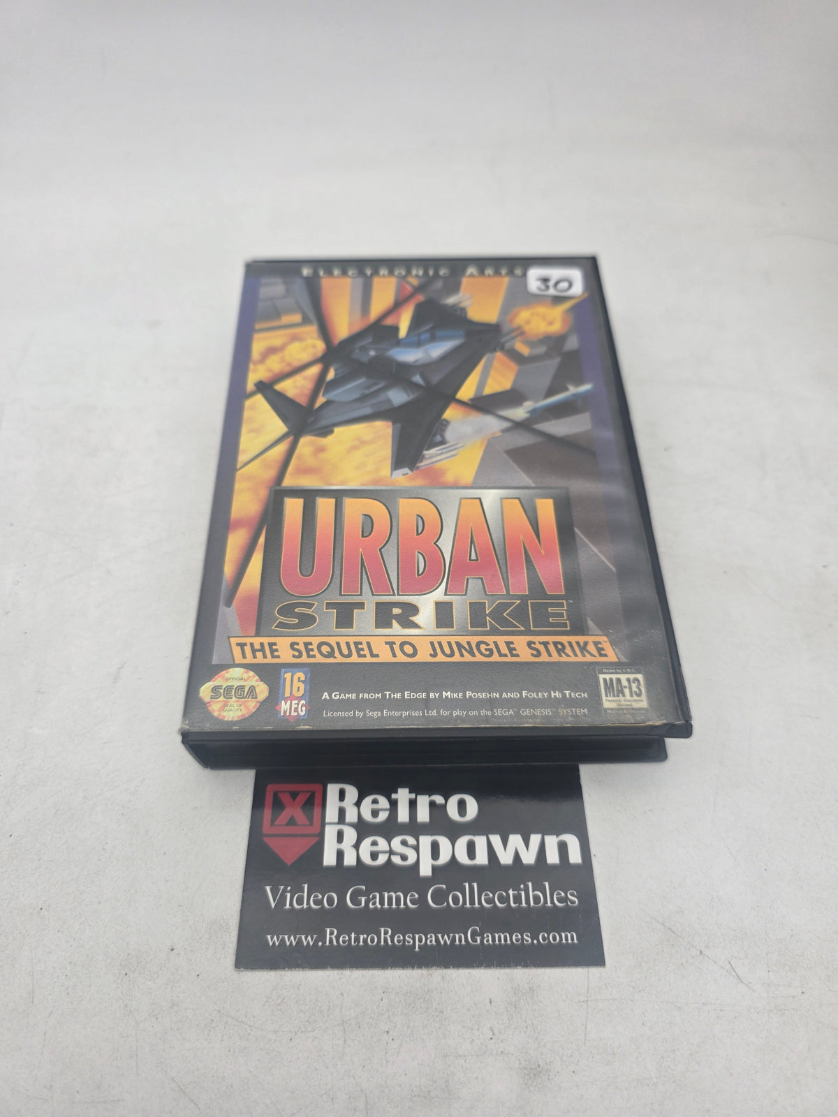 Urban Strike - Sega Genesis (Complete)