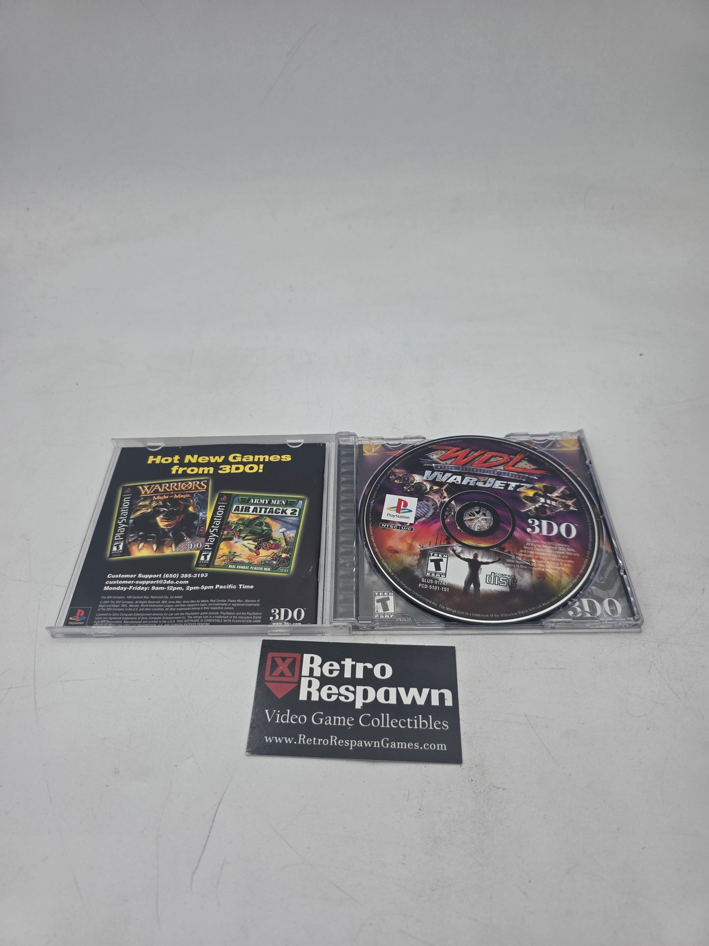 War Jetz - Playstation (Complete)