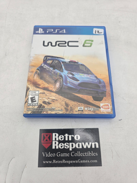 WRC 6 - Playstation 4 (Complete)
