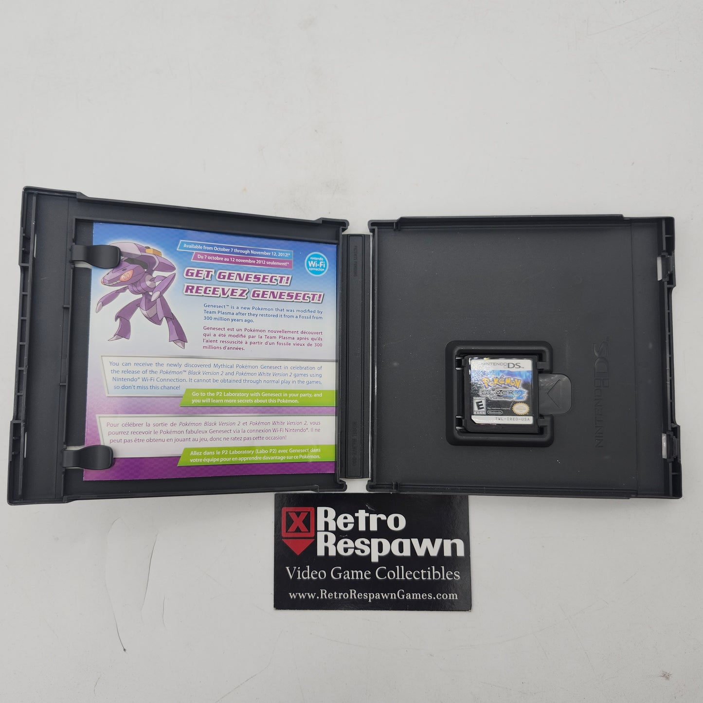 Pokemon Black Version 2 - Nintendo DS (No Manual)