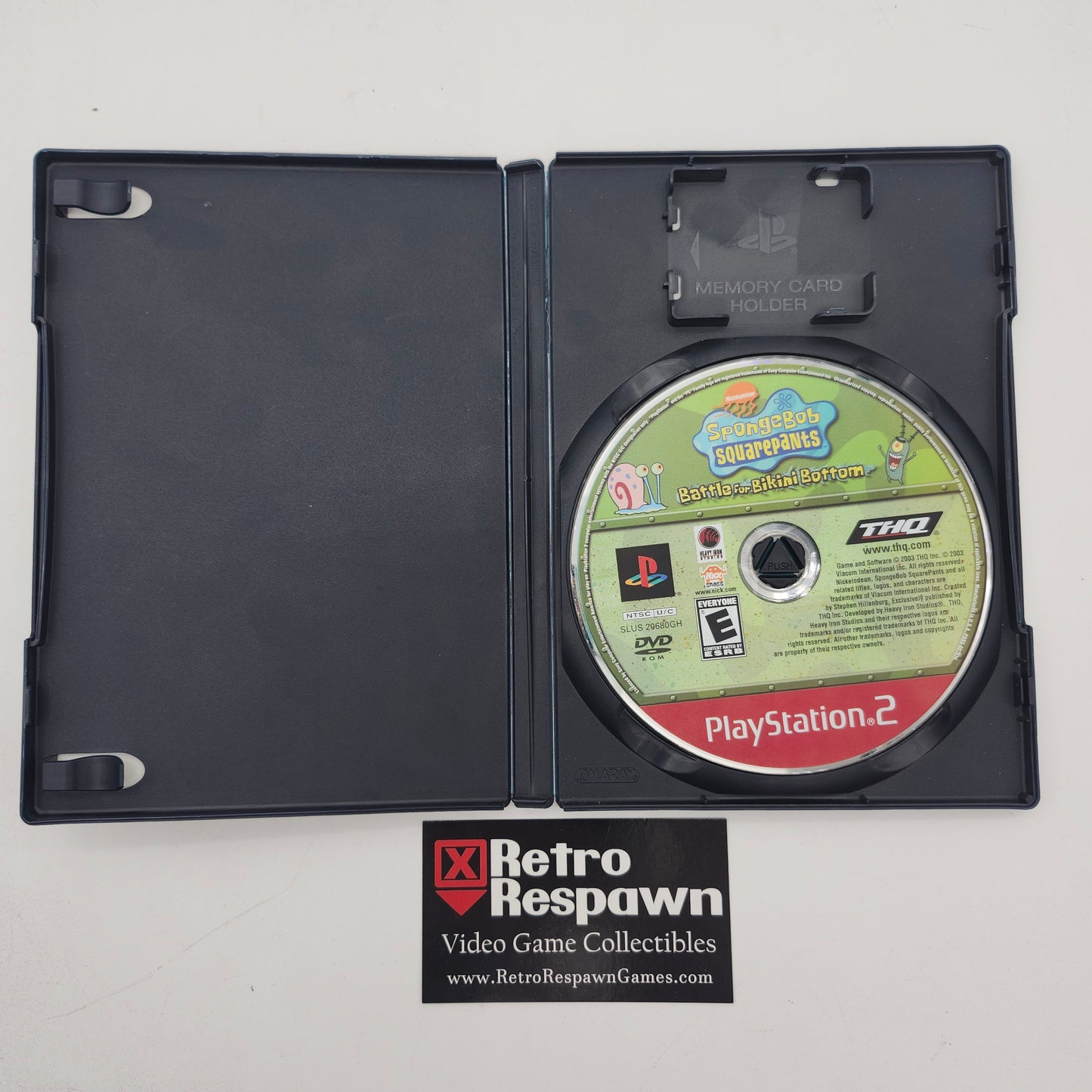 SpongeBob SquarePants Battle for Bikini Bottom [Greatest Hits] - Playstation 2 (Missing Manual)