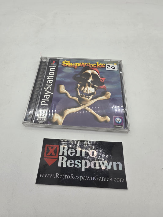 Shipwreckers - Playstation (Complete)