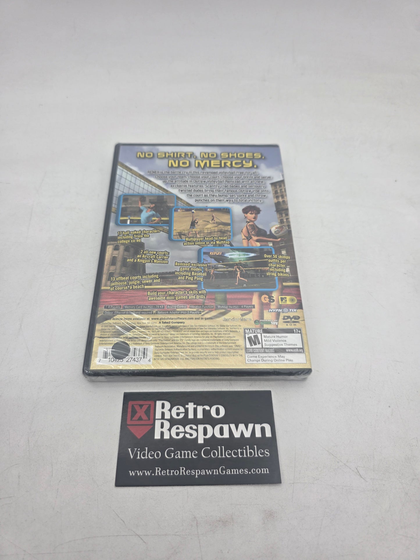 Outlaw Volleyball Remixed - Playstation 2 (Sealed)