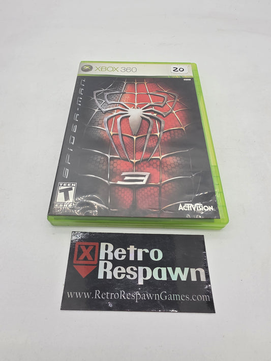 Spiderman 3 - Xbox 360 (Complete)