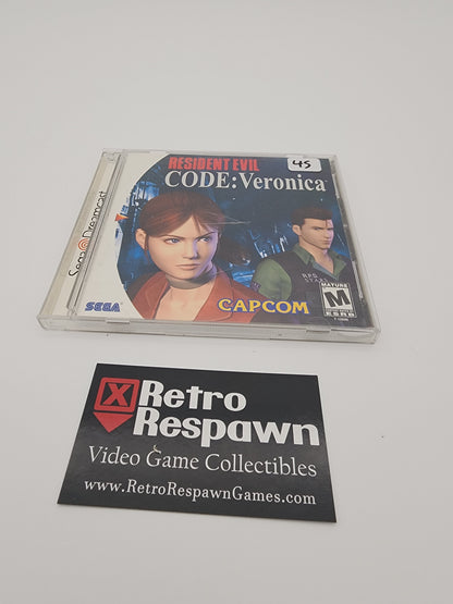 Resident Evil CODE Veronica - Sega Dreamcast (Complete)