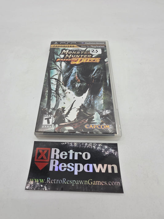Monster Hunter Freedom Unite - PSP (Complete)
