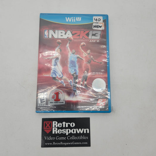 NBA 2K13 - Wii U (Sealed)