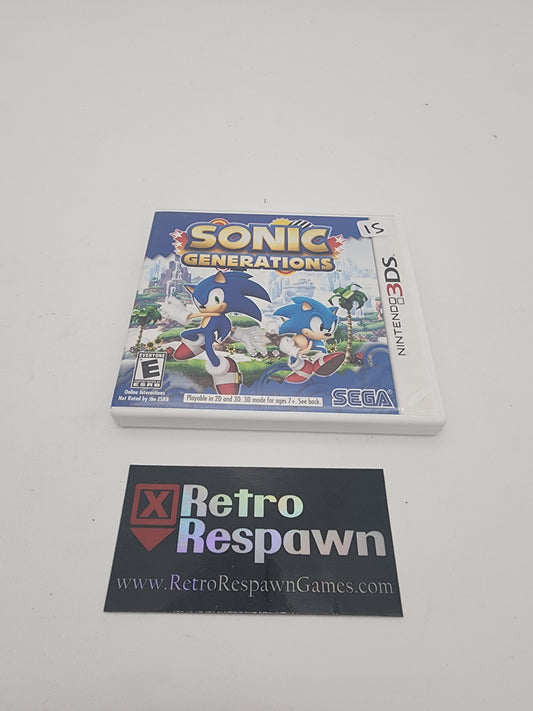 Sonic Generations - Nintendo 3DS (Complete)