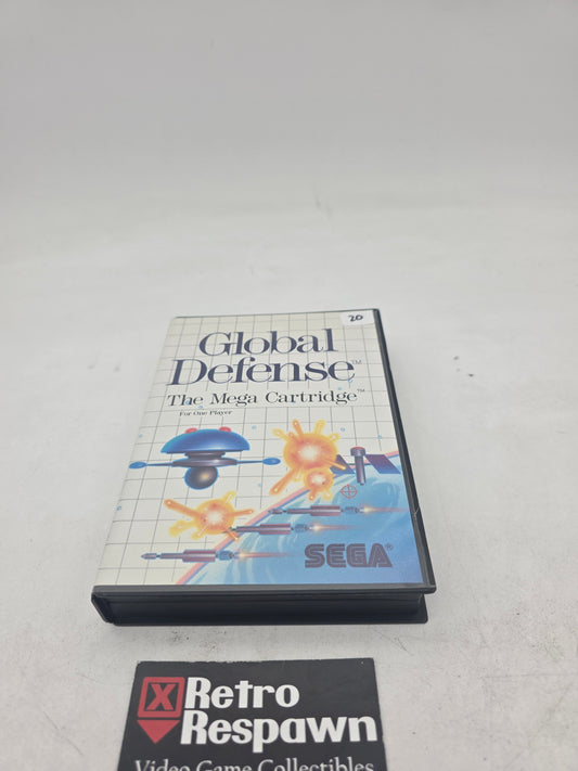 Global Defense - Sega Master System (Complete)