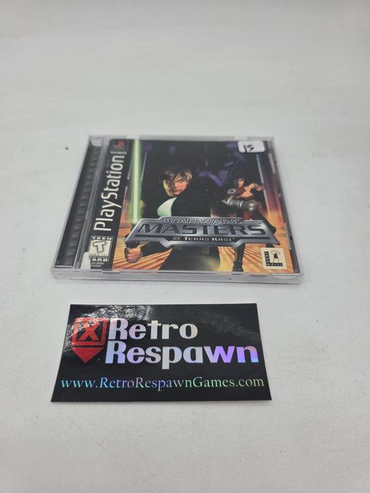Star Wars Masters of Teras Kasi - Playstation (Complete)