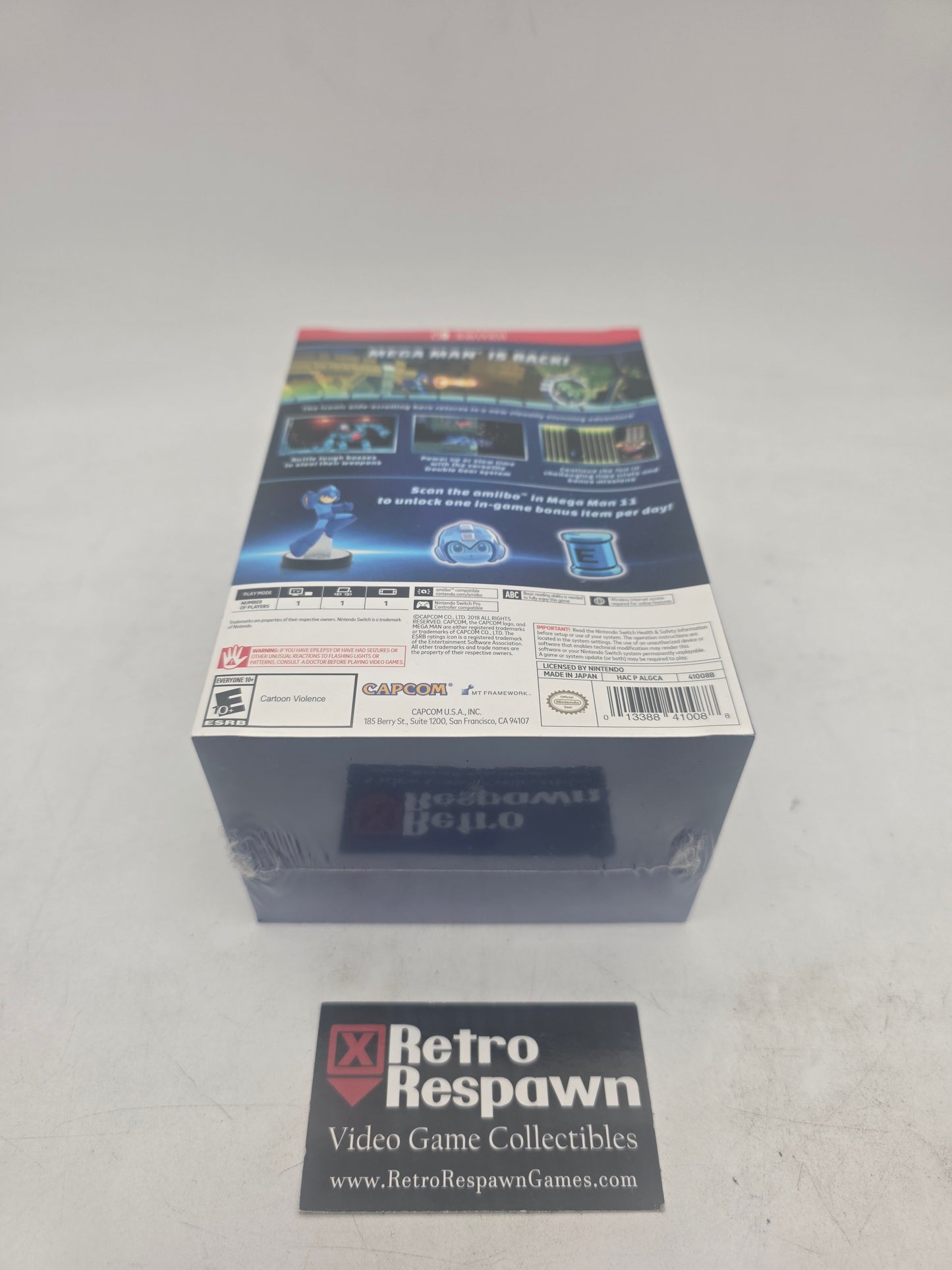 Mega Man 11 [amiibo Bundle] - Nintendo Switch (Sealed)