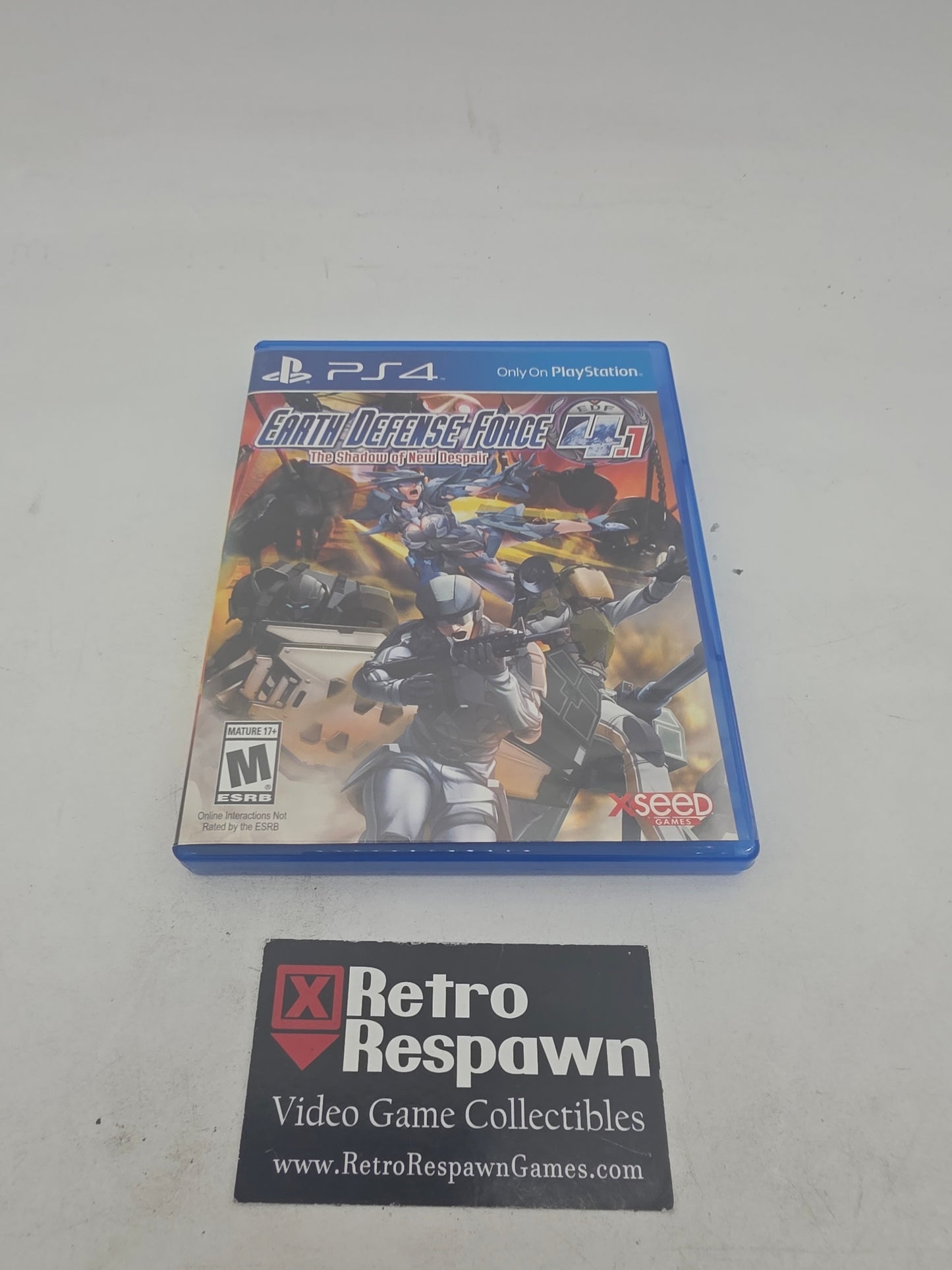 Earth Defense Force 4.1: The Shadow of New Despair - Playstation 4 (Complete)
