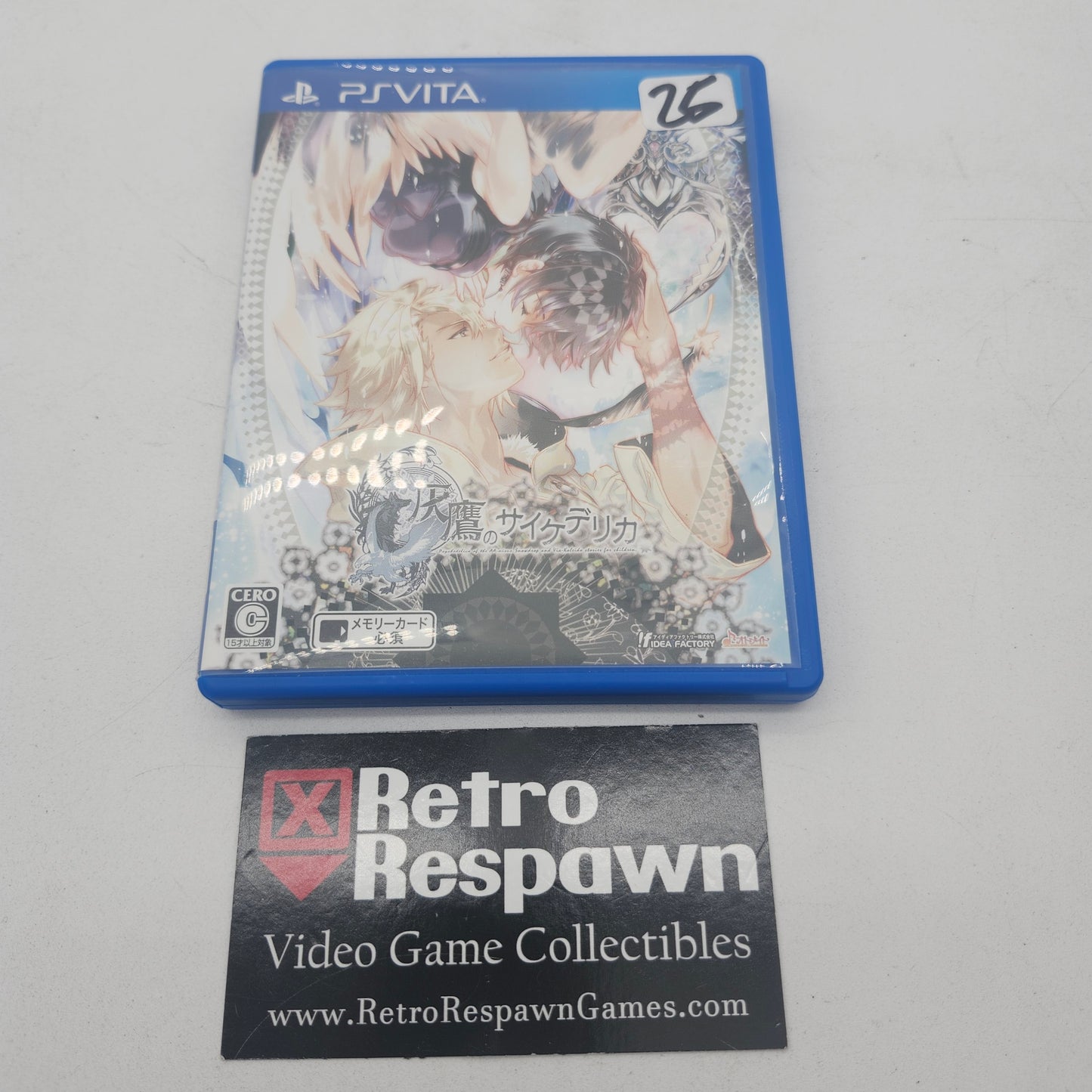 Psychedelica of the Ashen Hawk - JP Playstation Vita (Complete)
