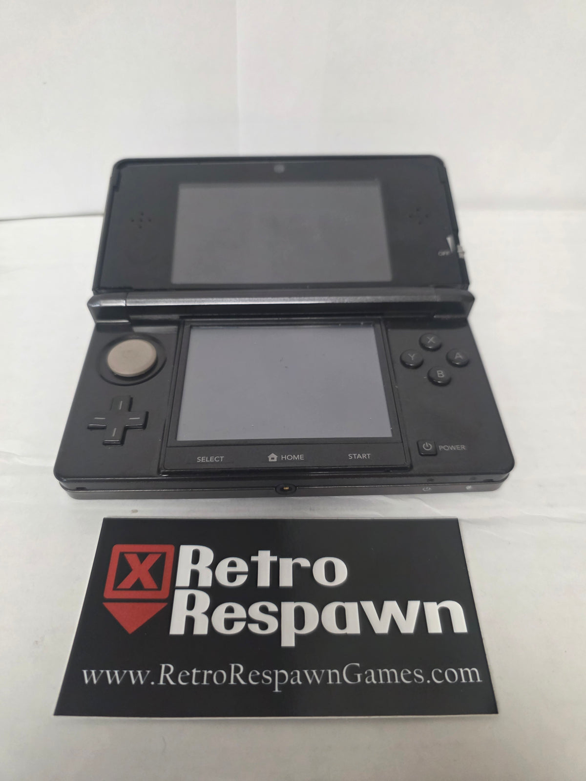 Custom firmware Nintendo 3DS Black -  Nintendo 3DS (Console + Charger)