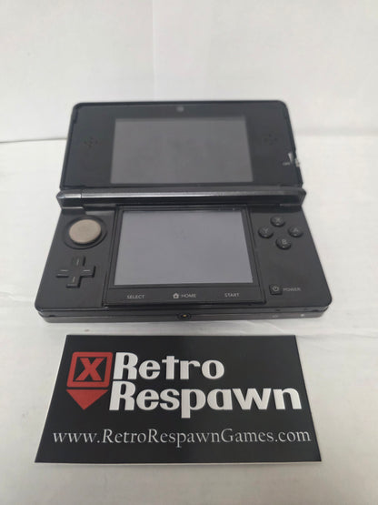 Custom firmware Nintendo 3DS Black -  Nintendo 3DS (Console + Charger)