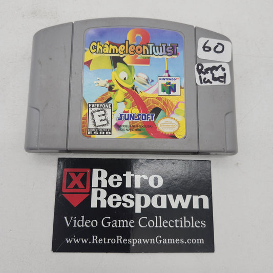 Chameleon Twist 2 [Repro Label] - Nintendo 64 (Game Only)