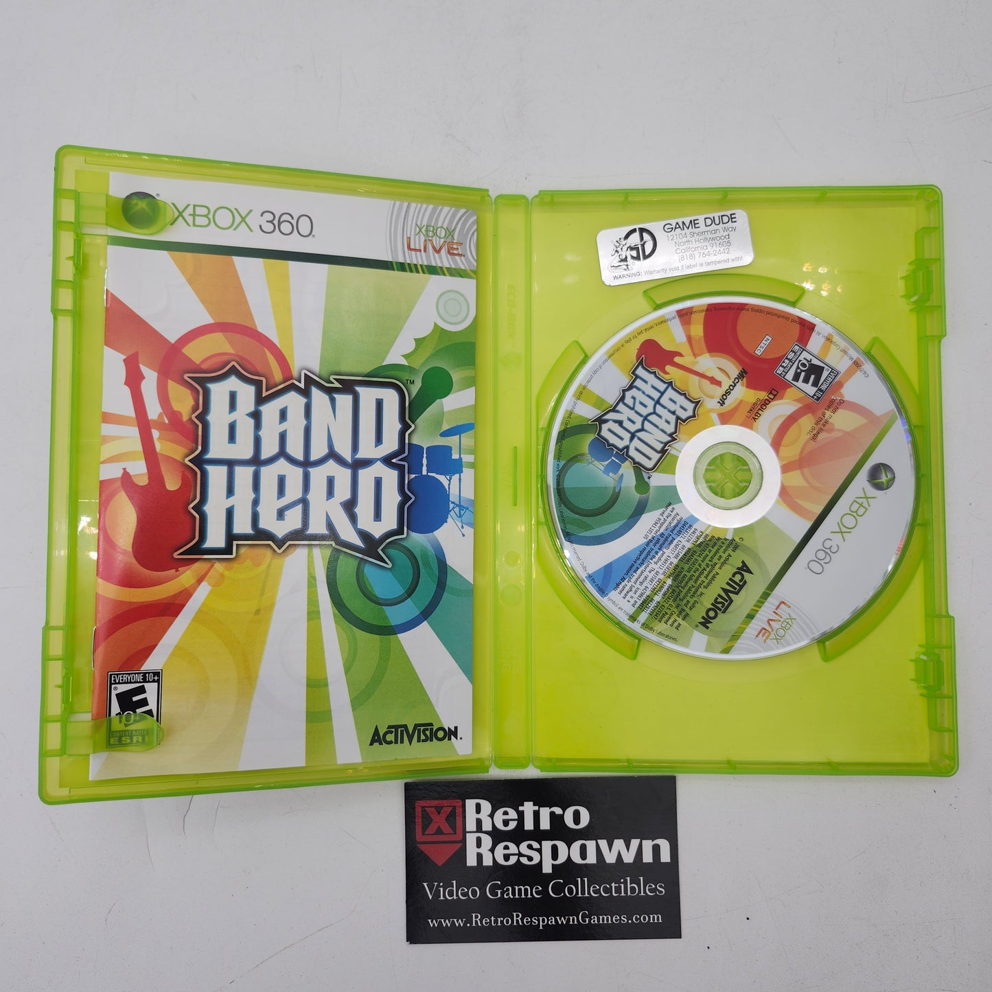 Band Hero - Xbox 360 (Complete)