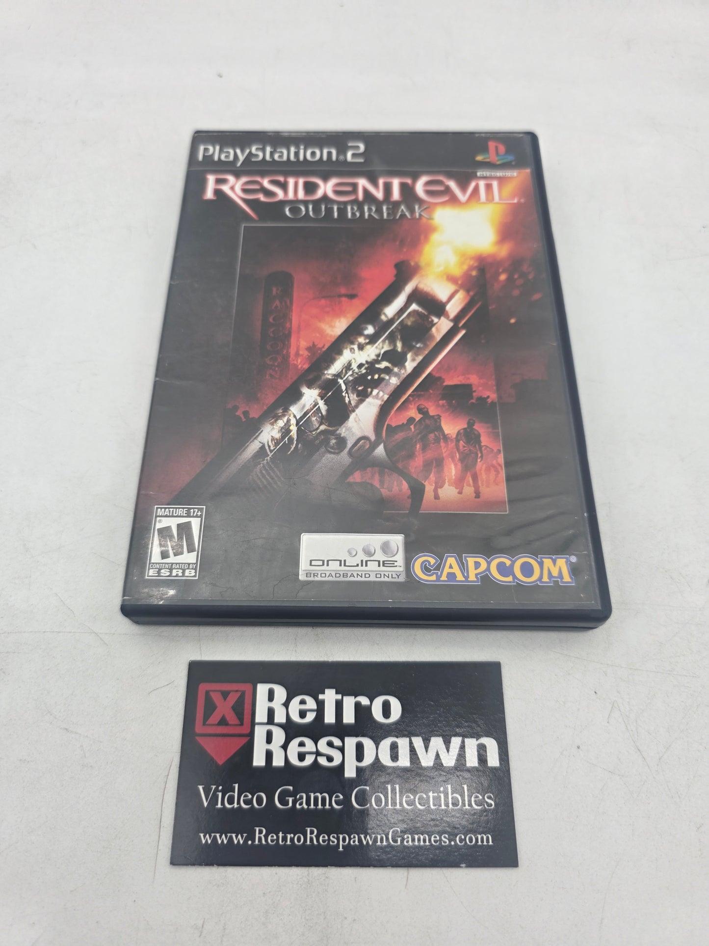 Resident Evil Outbreak - Playstation 2 (Complete)
