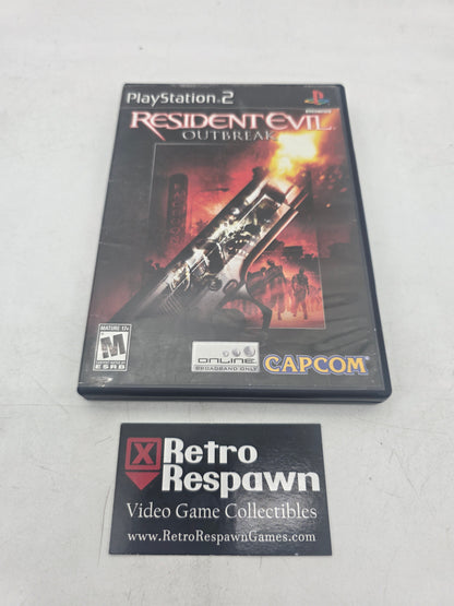 Resident Evil Outbreak - Playstation 2 (Complete)
