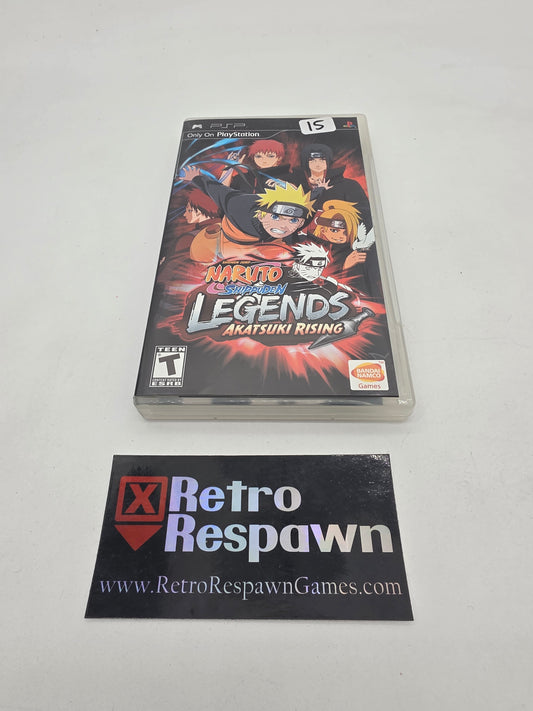 Naruto Shippuden Legends: Akatsuki Rising - PSP (Complete)