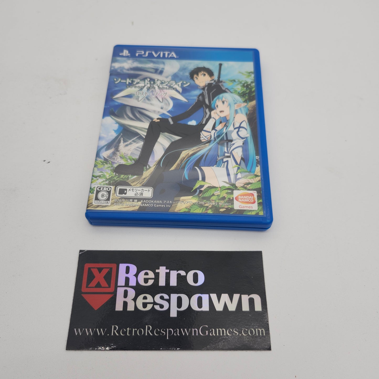 JP Sword Art Online Lost Song - JP Playstation Vita (Complete)