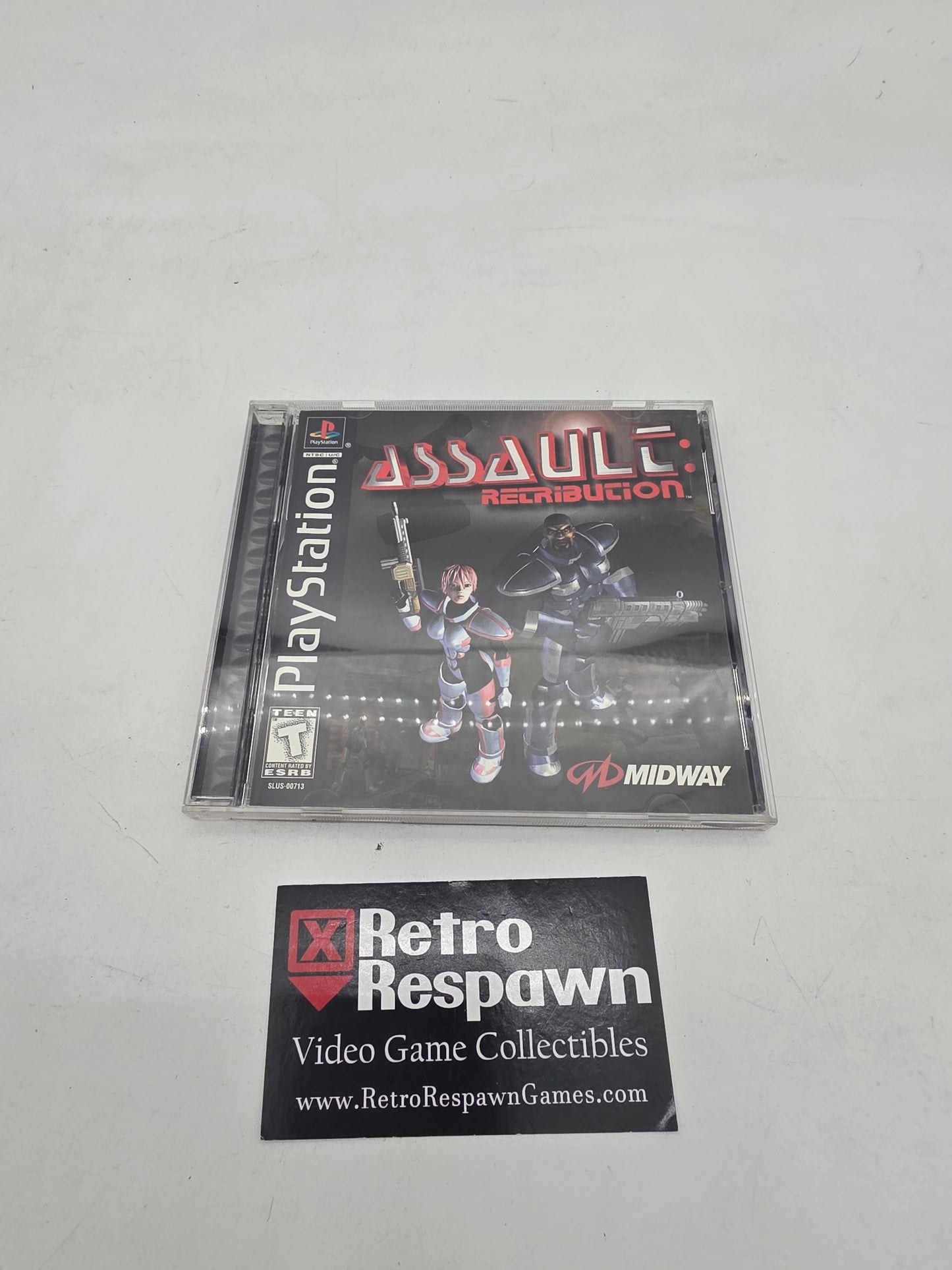 Assault Retribution - Playstation (Complete)