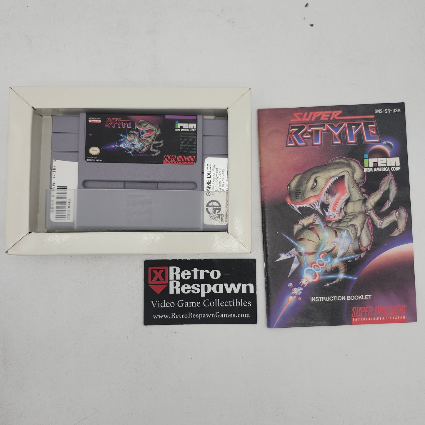 Super R-Type - Super Nintendo (Complete)